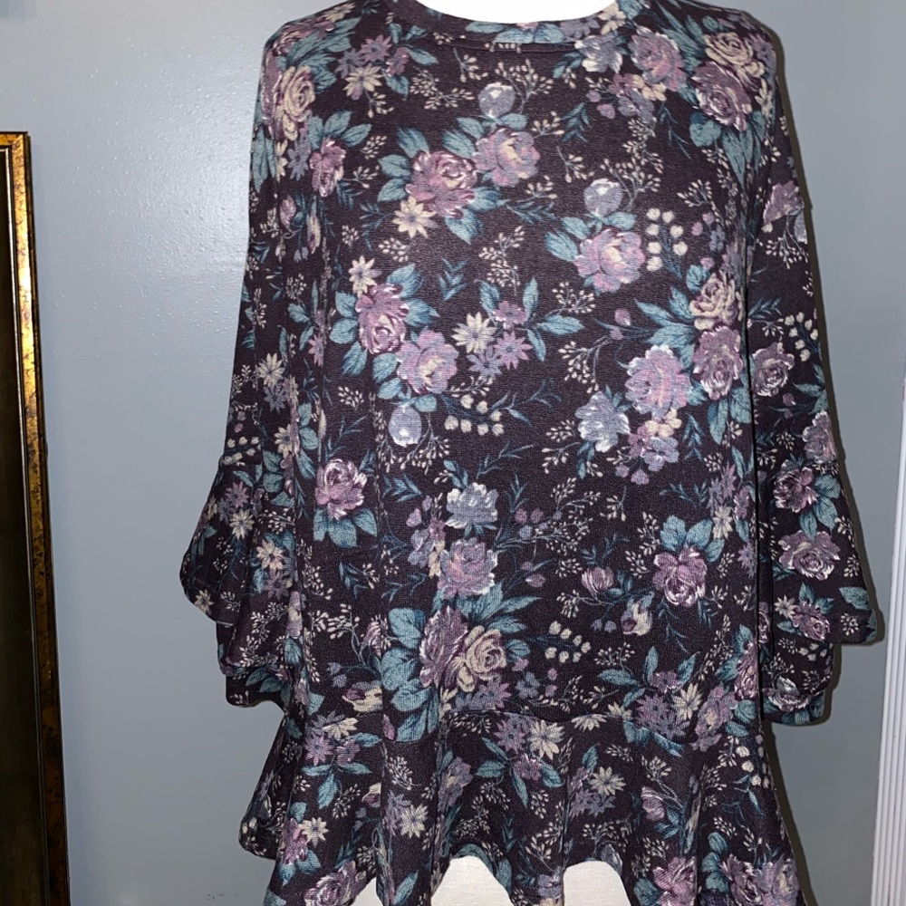 Lace Back Blouse